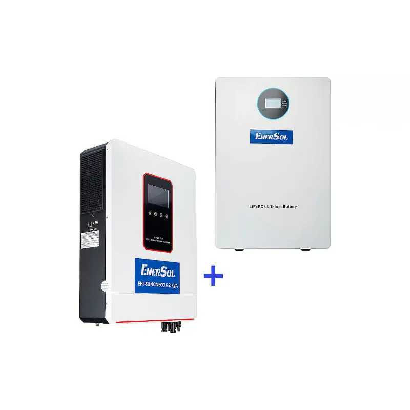 Híbrido inversor EnerSol (EHI-SUNONECO6.2KW+EB-SK-51.2V200Ah)