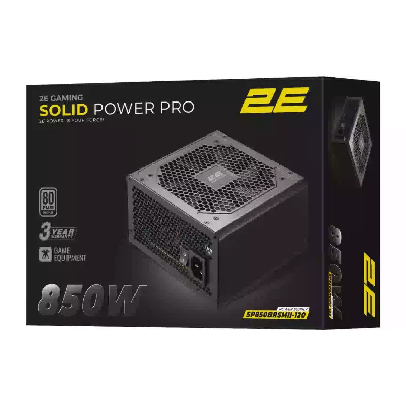 захранващ блок 2E Solid Power Pro (2E-SP850BRSMII-120)