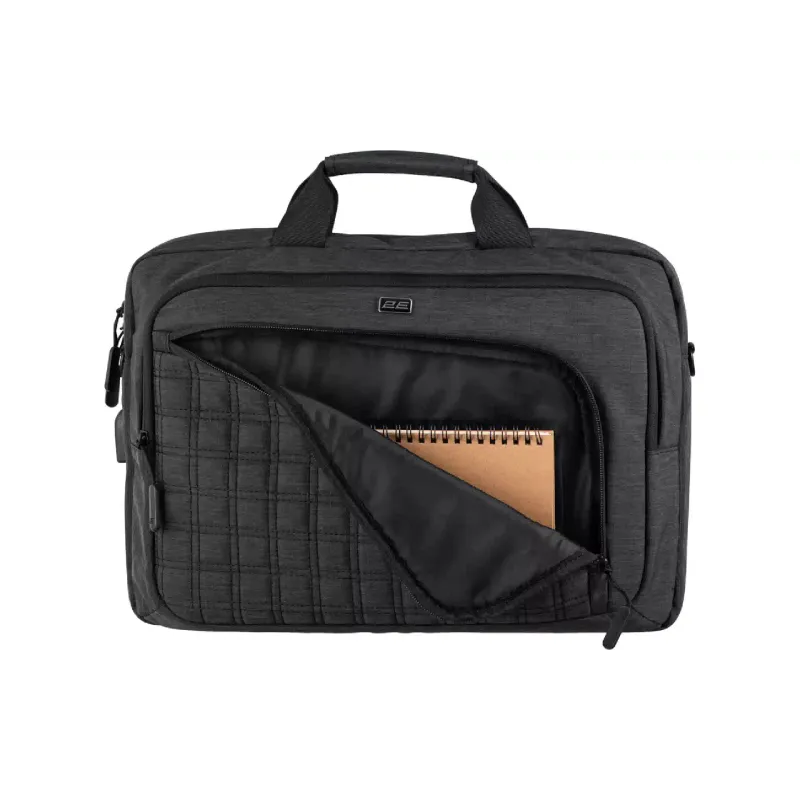 حقيبة كمبيوتر محمول 2E CrossSquares, Black (2E-CBN9198BK)