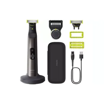 Barbeador elétrico Philips OneBlade Pro 360, Black (QP6652/61)