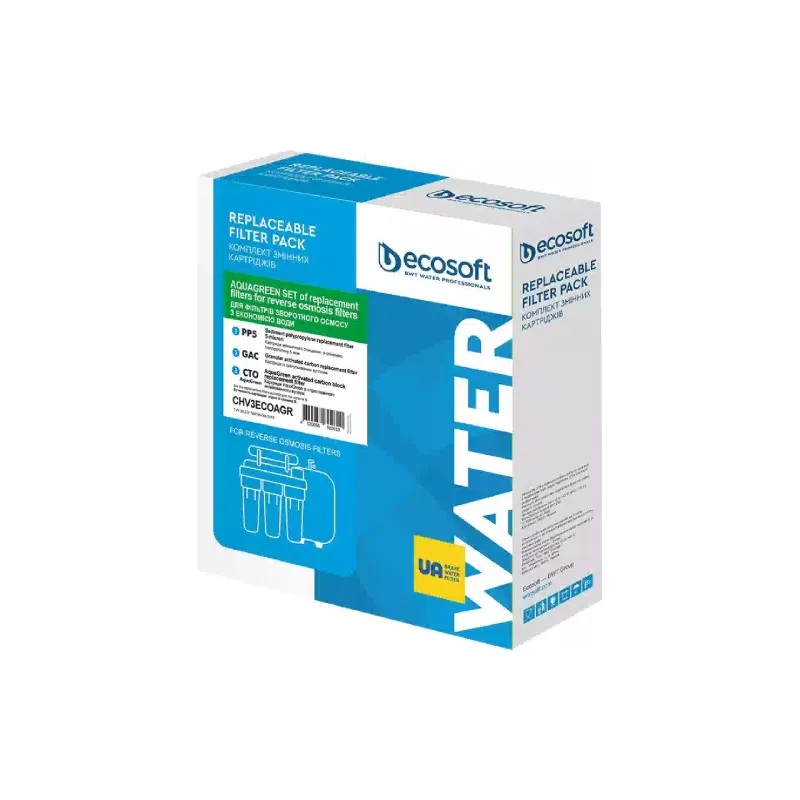 Cartucho de agua Ecosoft (CHV3ECOAGR)