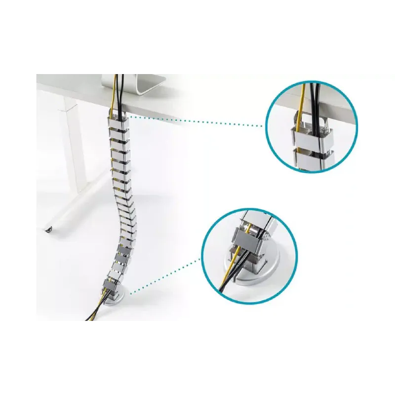 Organizator kablov Digitus, Gray (DA-90506)