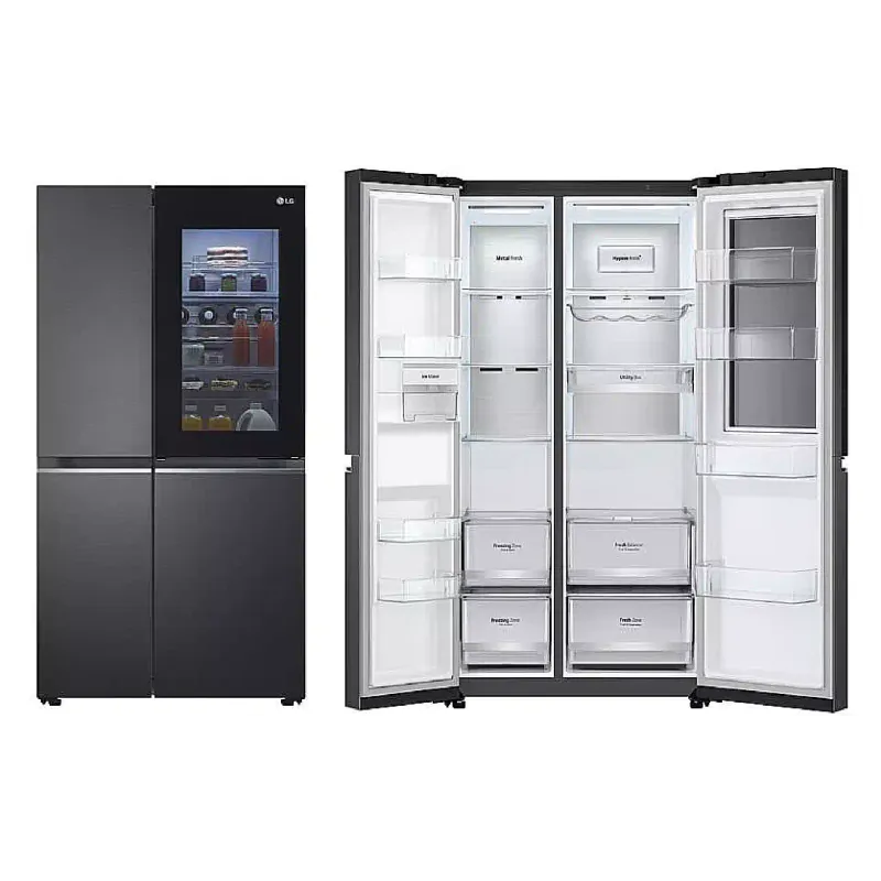 ثلاجة LG, Black (GC-Q257CBFV)