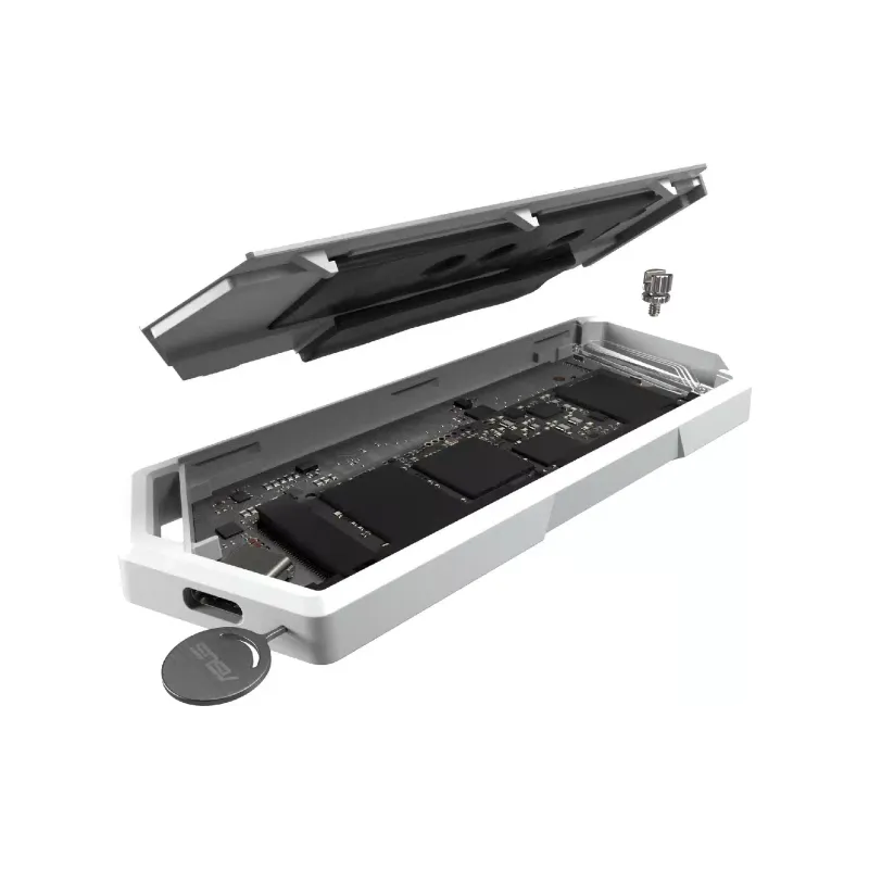 Калъф за SDD Asus ROG Strix Arion, White (90DD02H1-B09000)