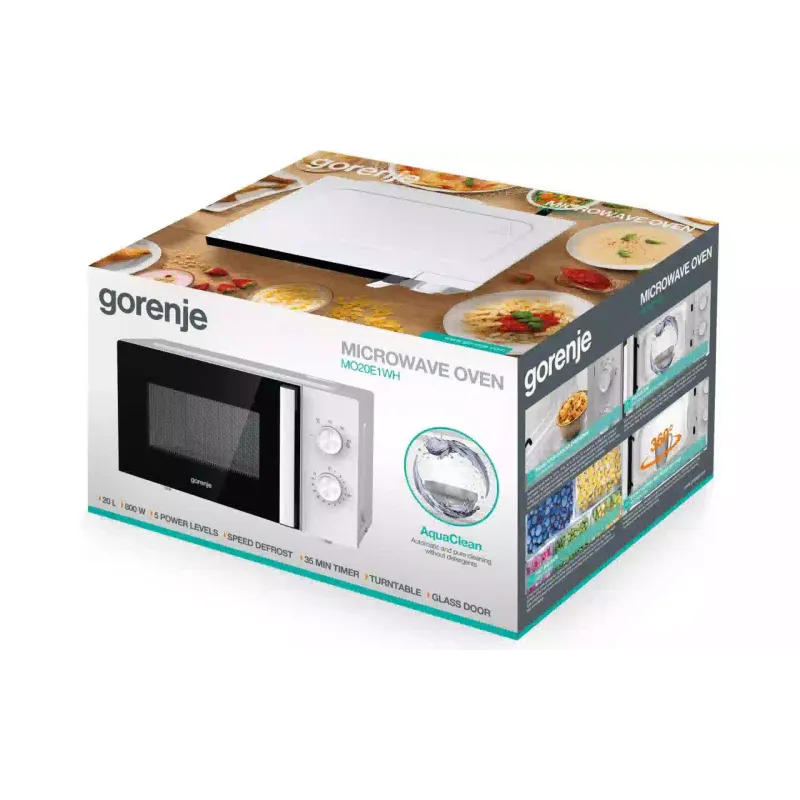 Forno de microondas Gorenje (MO20E1WH)
