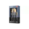 Conjunto de talheres Ardesto Gemini Marmo, Gold/Black (AR1916MBS)