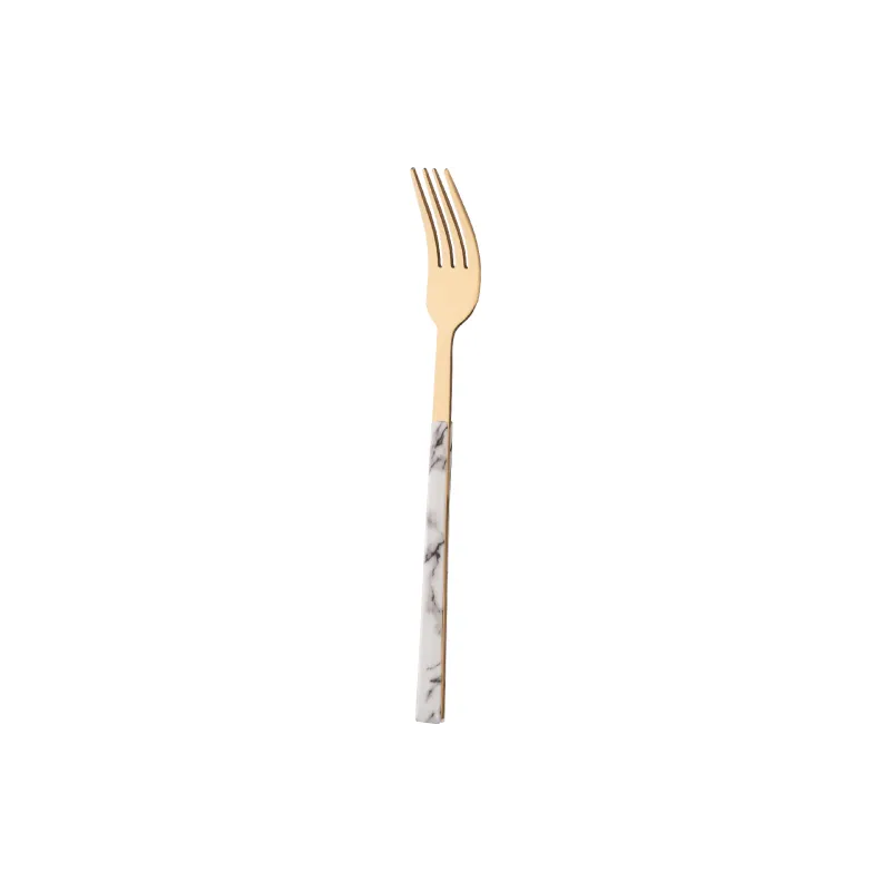مجموعة أدوات المائدة Ardesto Gemini Marmo, Gold/White (AR1916MWS)