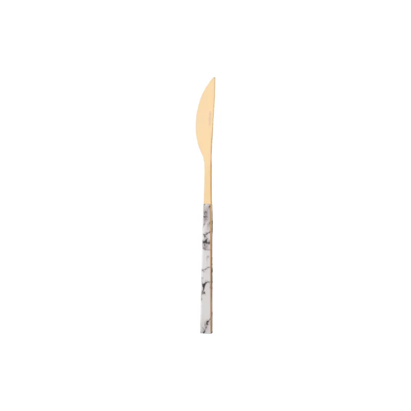 مجموعة أدوات المائدة Ardesto Gemini Marmo, Gold/White (AR1916MWS)