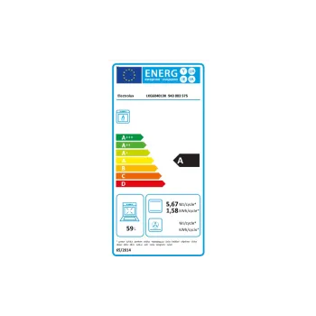 Fogão a gás Electrolux, Black (LKG604013K)