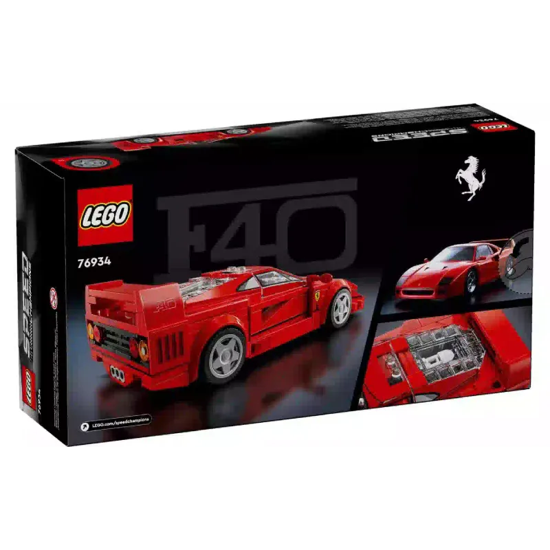 Konstruktőr LEGO Speed Champions Ferrari F40 Supercar (76934)