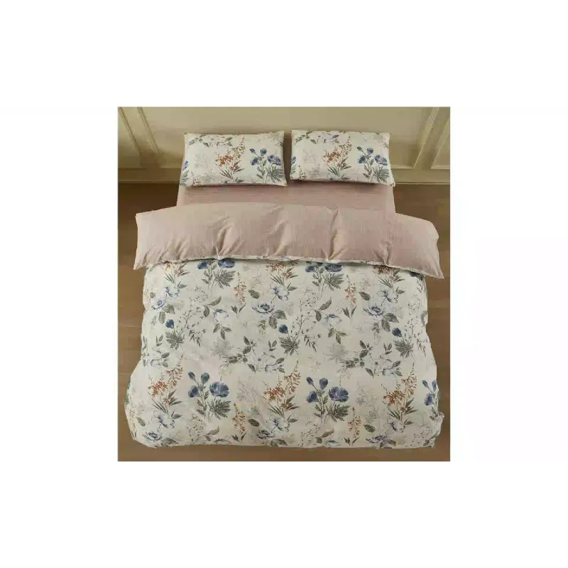 Conjunto de roupa de cama Ardesto Gloria Flowers, Mocco (ART2022FL)
