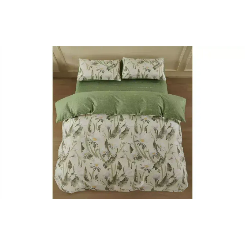 Juego de ropa de cama Ardesto Gloria Flowers, Green (ART2022GF)