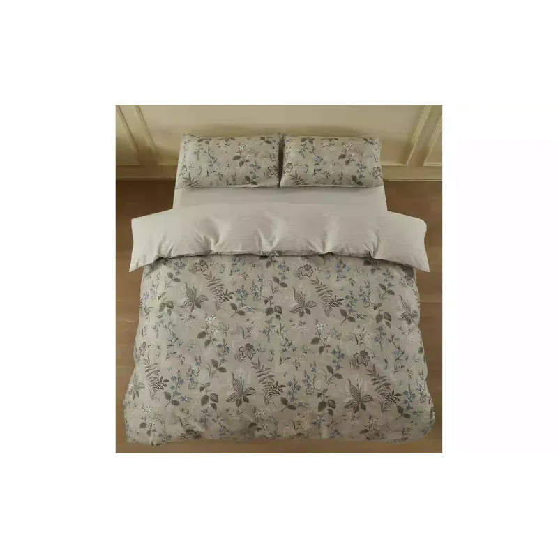 Conjunto de roupa de cama Ardesto Gloria , Light Grey (ART2022WF)