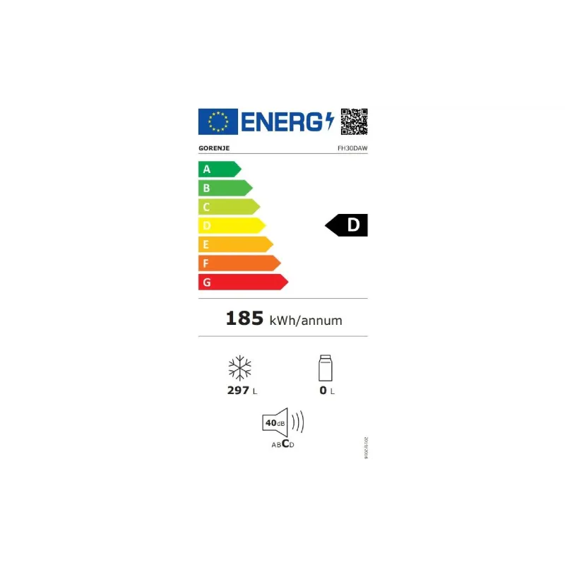 Морозильна скриня Gorenje (FH30DAW), White