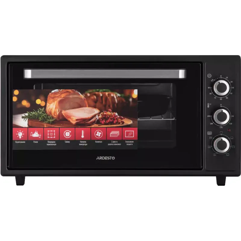 Електропіч Ardesto (MEO-F48RCB), Black