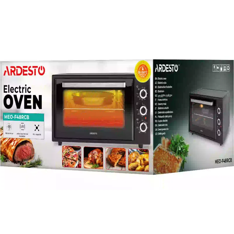 Електропіч Ardesto (MEO-F48RCB), Black