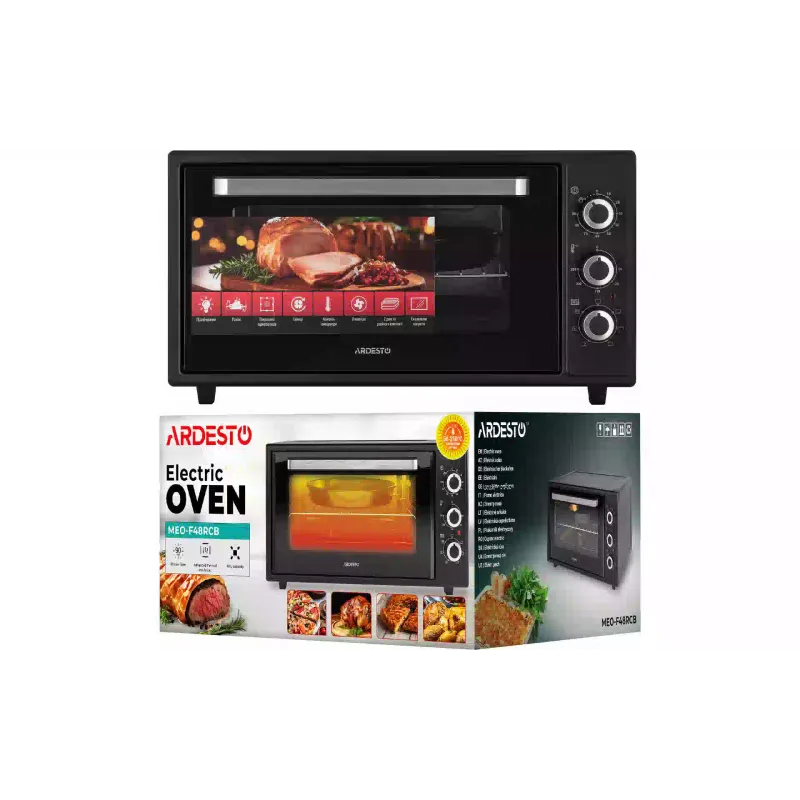 Електропіч Ardesto (MEO-F48RCB), Black