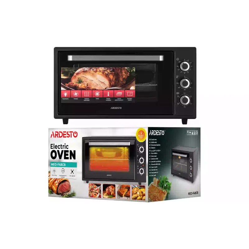 Ηλεκτρικός φούρνος Ardesto, Black (MEO-F48CB)