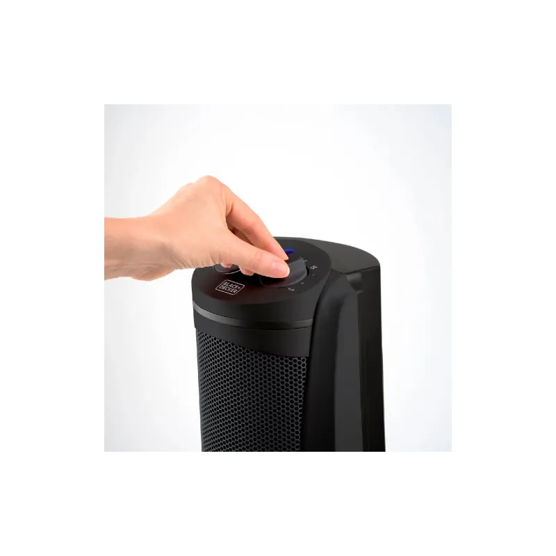Ventilatorski grelec Black+Decker, Black (BXSH2002E)