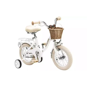 Children's bicycle Miqilong, White (RBB-LS12-PEARL)