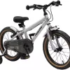 Bicicleta para niños Miqilong, Silver (RBB-ST16-SILVER)