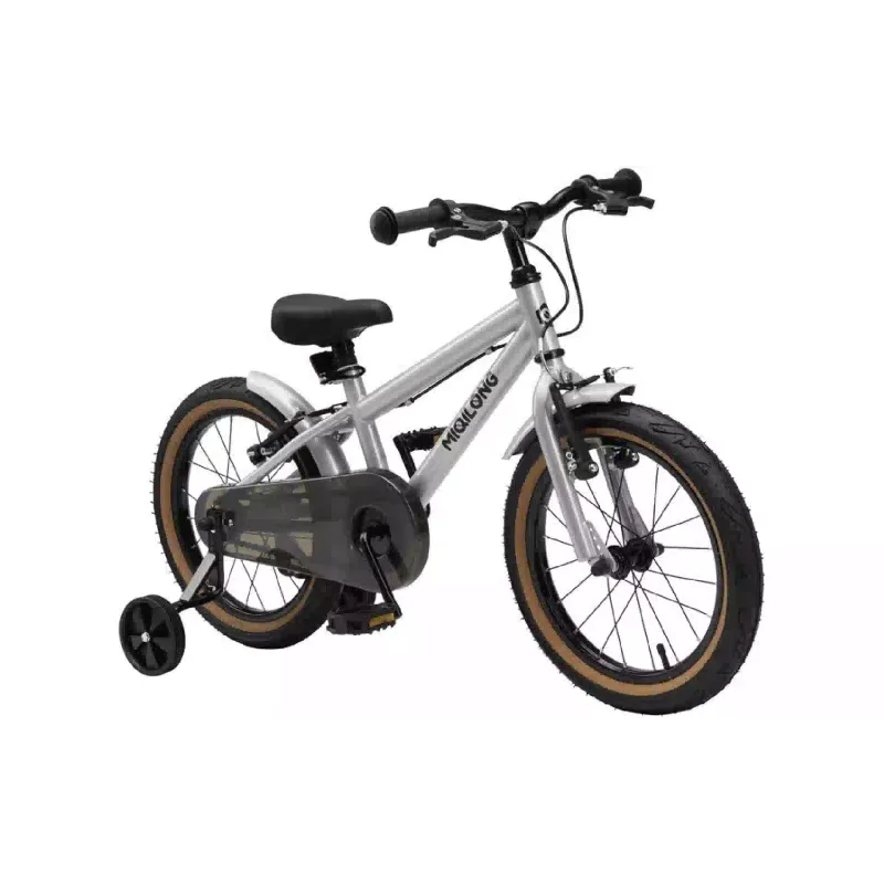 Gyerekkerékpár Miqilong, Silver (RBB-ST16-SILVER)