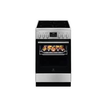 Γυάλινη κεραμική σόμπα Electrolux, Stainless steel (LKR540267X)