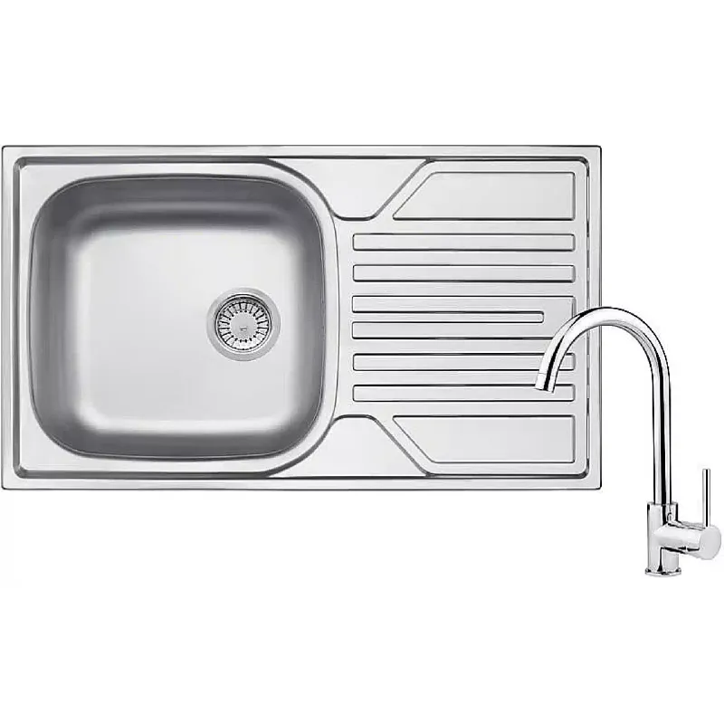 حوض المطبخ Deante, Steel (ZELA0113)