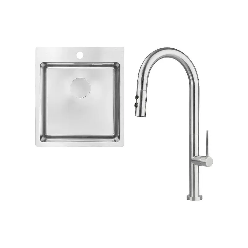 حوض المطبخ Deante, Matte Steel (ZPOE010A)