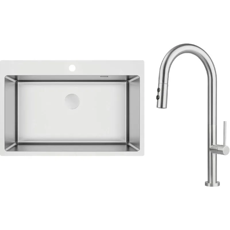 Kuhinjsko korito Deante, Matte Steel (ZPOE010C)