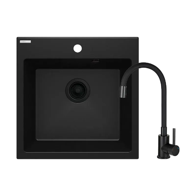 حوض المطبخ Deante, Black (ZQJNN103)