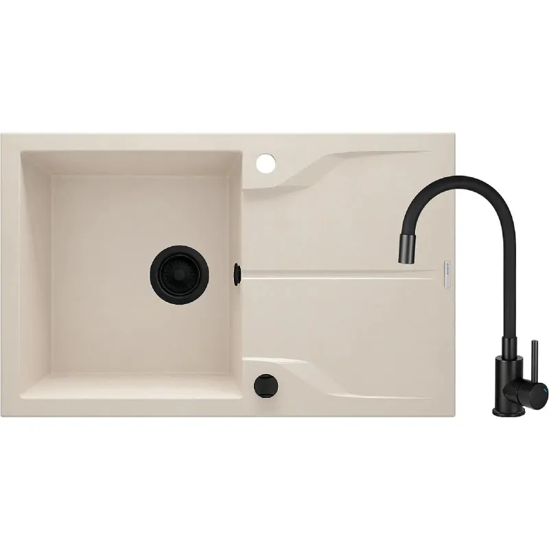 حوض المطبخ Deante, Beige (ZQNN5113)