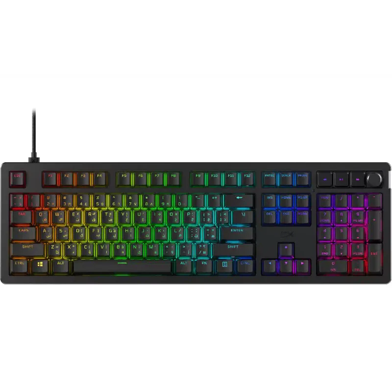 Teclado HyperX Alloy Rise, Black (7G7A3AA)
