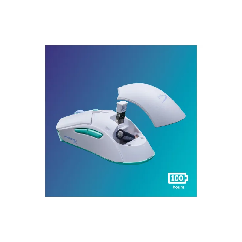 Egér HyperX, White (8R2E7AA)