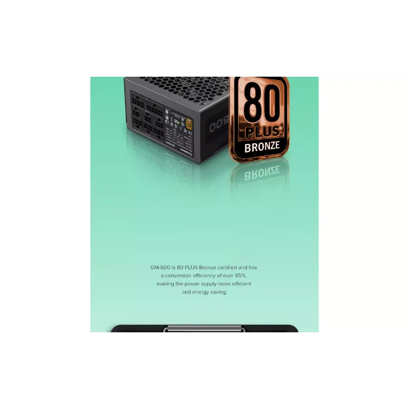 Блок живлення Gamemax  Black (GX-600Mod)