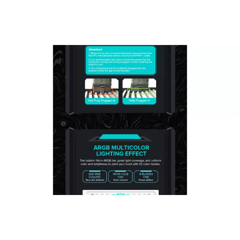 unidad de potencia Gamemax (RGB1300WH)