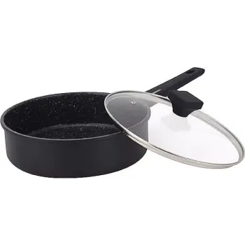 Globoka ponev s pokrovom Ardesto Gemini Gourmet, Black (AR1926GMG)