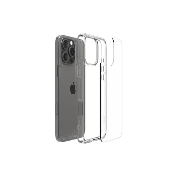 Чохол Spigen Ultra Hybrid (ACS08121), для Apple iPhone 16 Pro, Crystal Clear