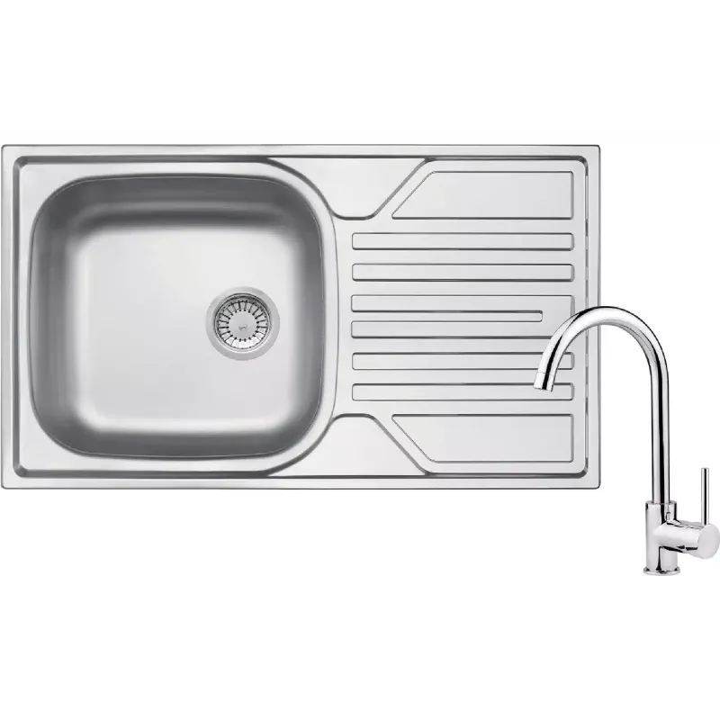 حوض المطبخ Deante, Steel (ZELA0113)