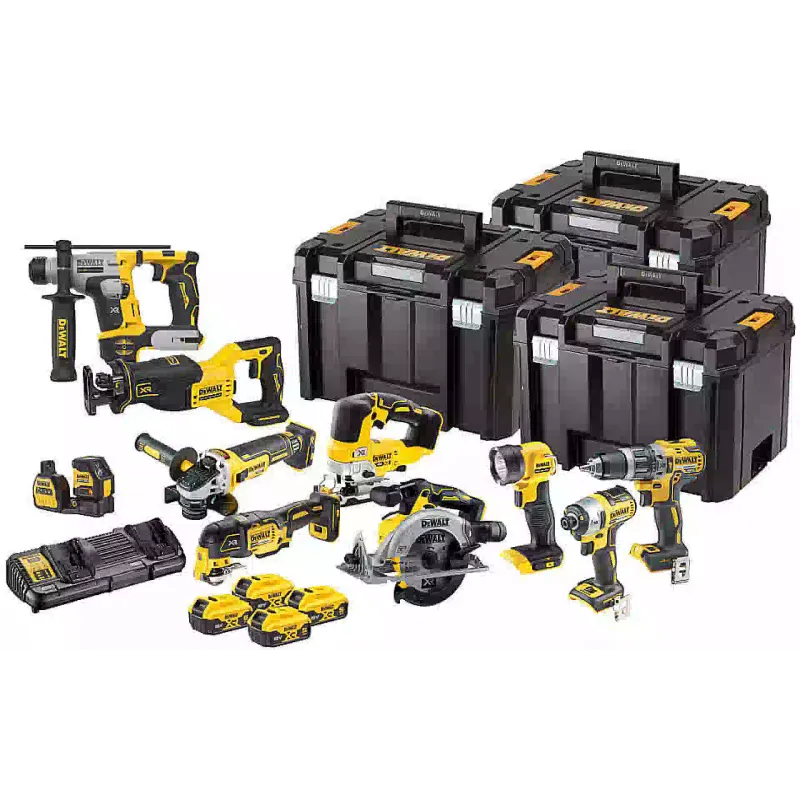 Komplet akumulatorskega orodja DeWALT (DCK1012P4T)