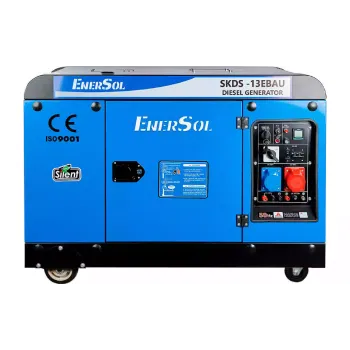 Генератор дизельный EnerSol, 13 кВт, 1/3 фазы (SKDS-13EBAU)