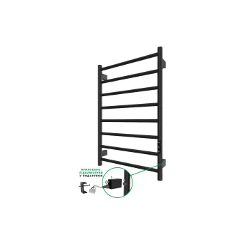 Heated towel rail Ardesto, Matte Black (6.1.0602.06.BM)