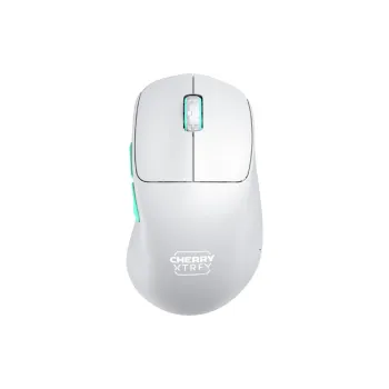 Egér Cherry Xtrfy M64, White (CX-M64W-WHITE)