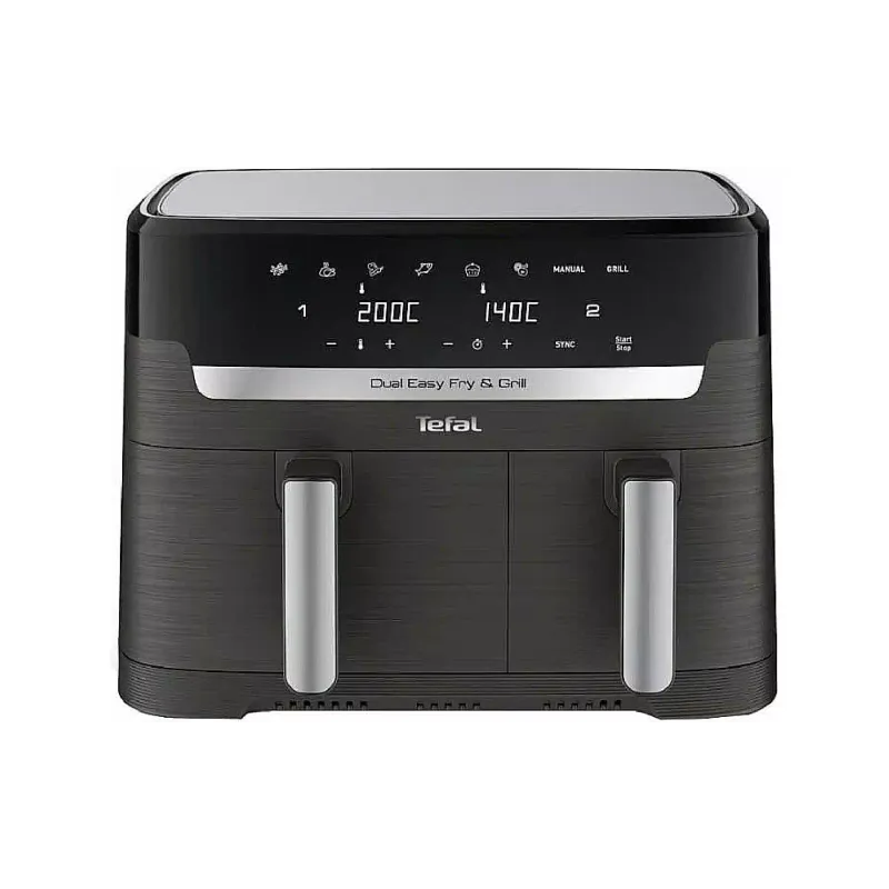 Мултифурна Tefal Dual Easy Fry & Grill AirFryer, Black (EY905B10)