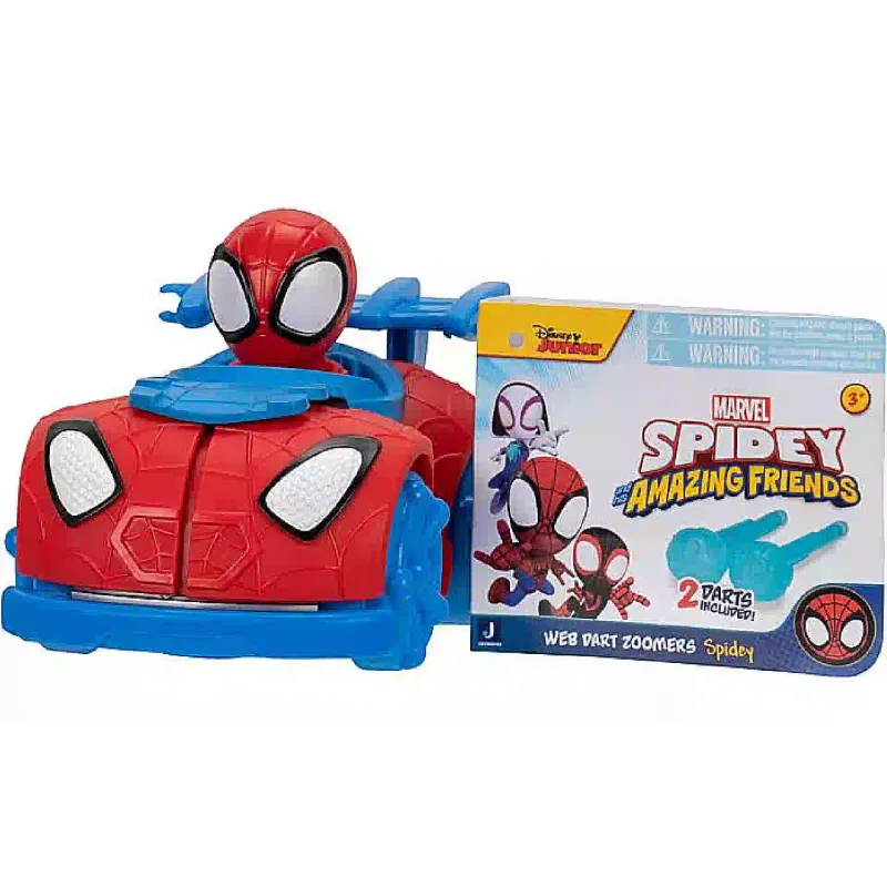 Máquina Spidey Little Vehicle Web Dart Zoomers Spidey (SNF0288)