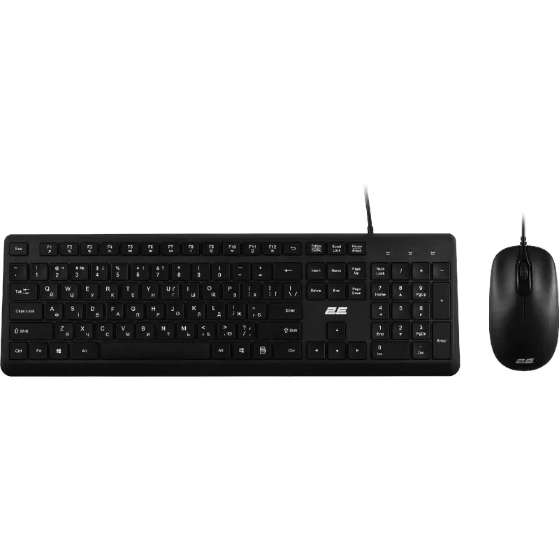 Tastatur + Maus 2E, Black (2E-MK405UBK_UA)