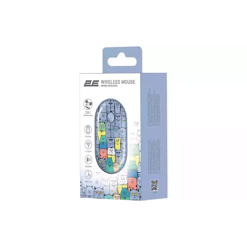 Mouse 2E  Blue MF300 (2E-MF300WPETSBL)