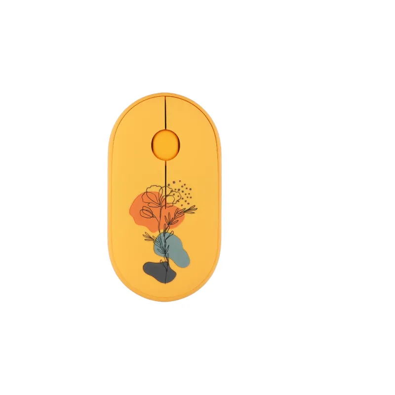 Ratón 2E MF300, Yellow (2E-MF300WFLORAYW)