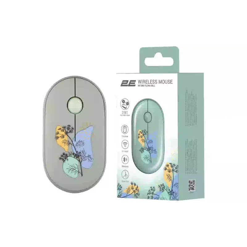 Mouse 2E  Green MF300 (2E-MF300WFLORAGN)