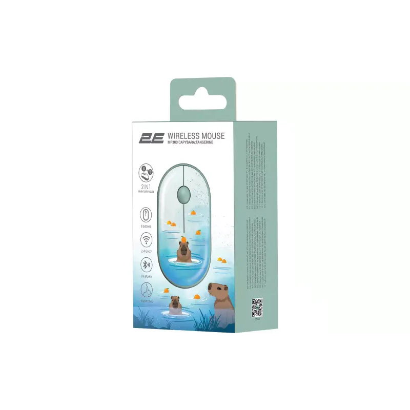Mouse 2E  Green MF300 (2E-MF300WCAPIBARAGN)